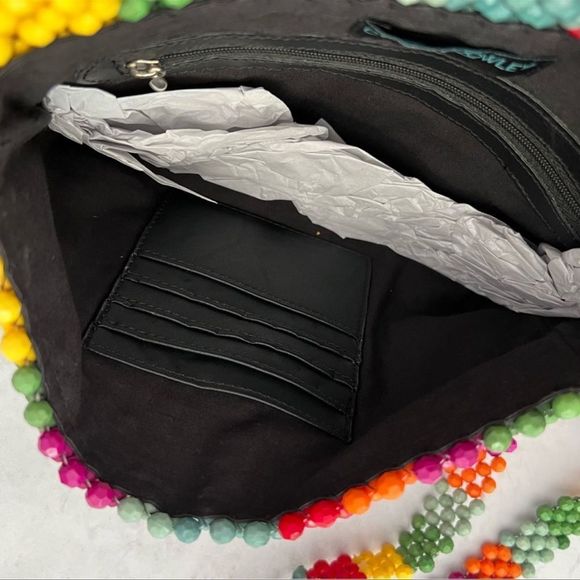 Cynthia Rowley Rainbow Beaded Crossbody Bag - Picture 10 of 11